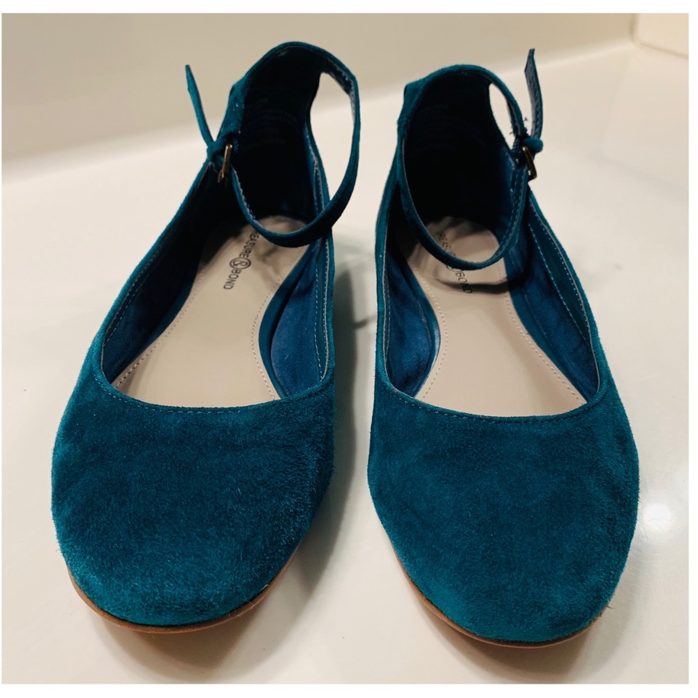 Treasure & Bond Ballet Flats with Ankle Strap